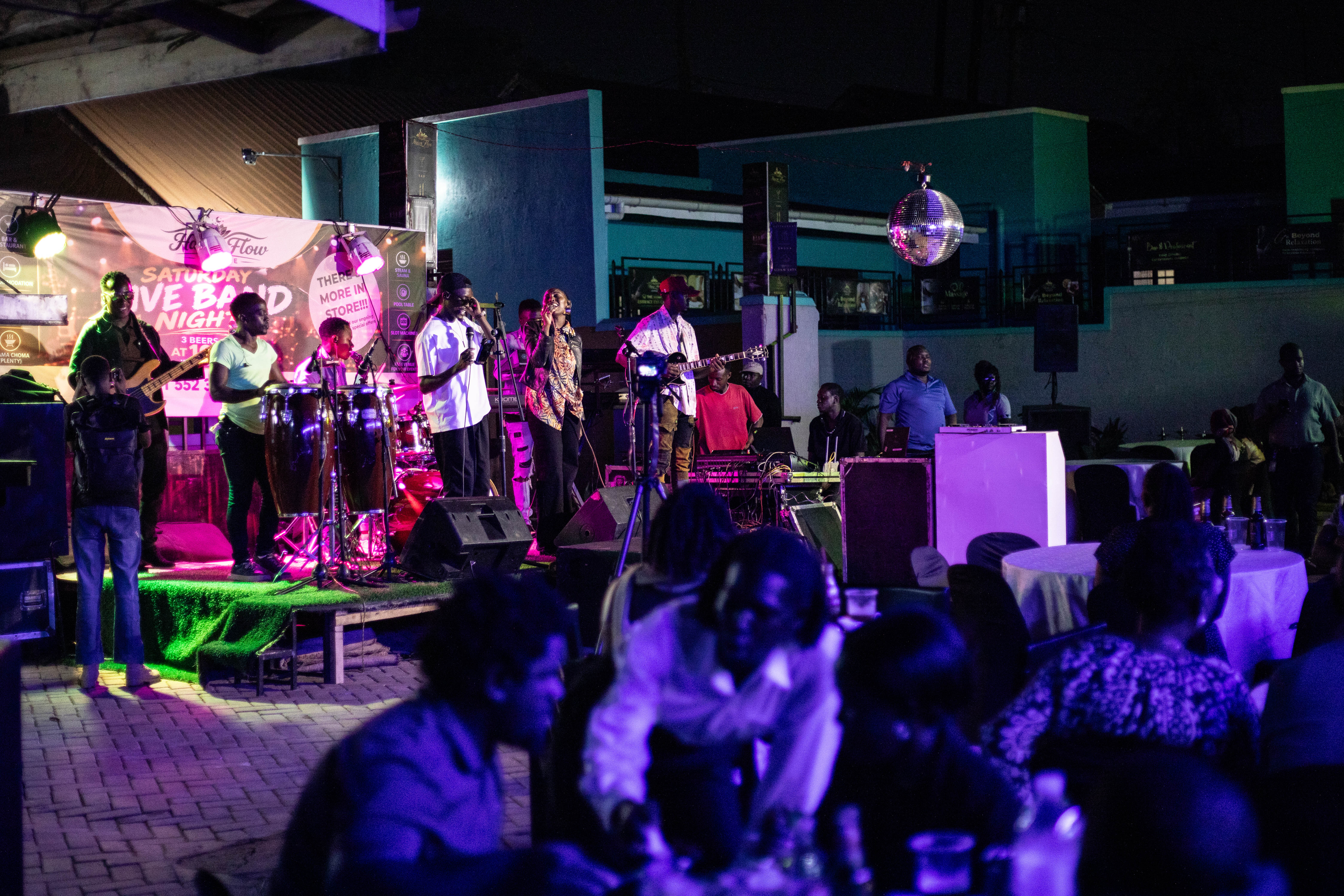Social event at Haven Flow Lounge